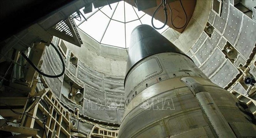 Tên lửa liên lục địa có khả năng mang đầu đạn hạt nhân Titan II của Mỹ. 