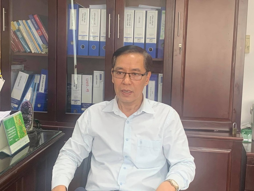 Ông Đặng Quang Tấn, Cục trưởng Cục Y tế dự phòng, Bộ Y tế. Ảnh: VGP/Hiền Minh 