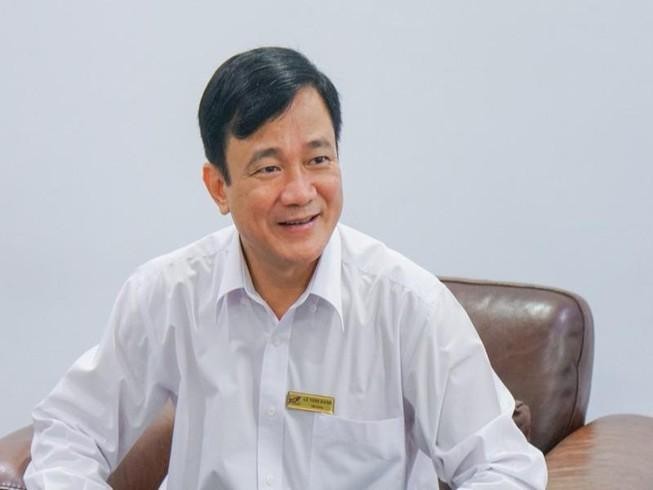 Ông Lê Vinh Danh, cựu Hiệu trưởng trường Đại học Tôn Đức Thắng, TP.HCM (Ảnh: Pháp luật TP.HCM)