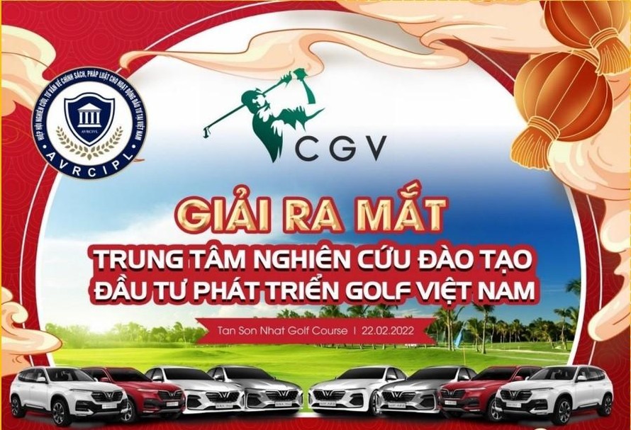 Khởi động giải Golf ra mắt Trung tâm nghiên cứu đào tạo, đầu tư phát triển golf Việt Nam – CGV