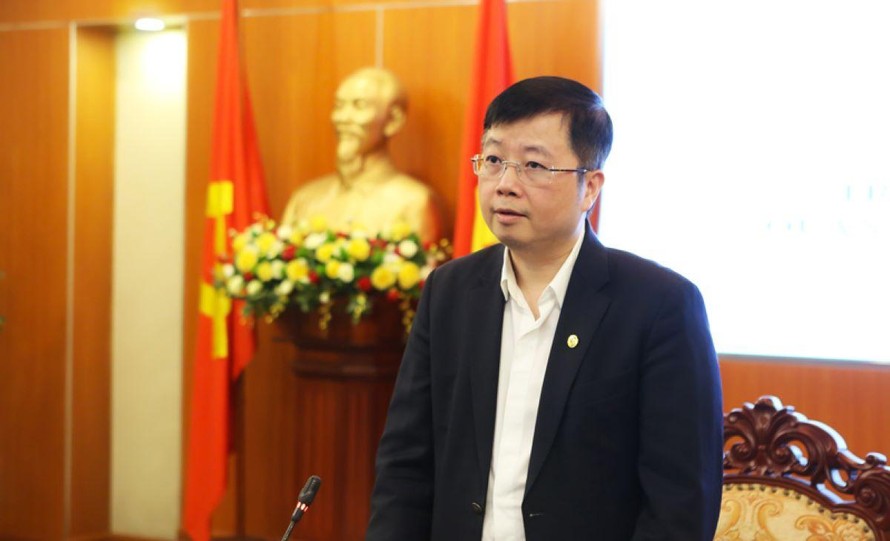 Ông Nguyễn Thanh Lâm, Thứ trưởng Bộ Thông tin và Truyền thông, chủ trì hội nghị.