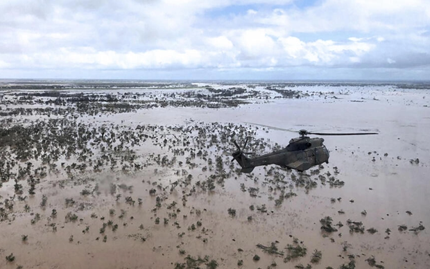 Một chiếc trực thăng Oryx đã bị bắn ở Goma. (Nguồn: AFP)