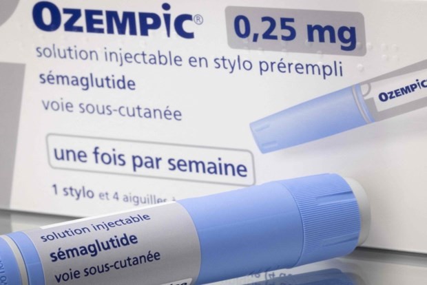 Thuốc trị tiểu đường Ozempic. (Nguồn: AFP)