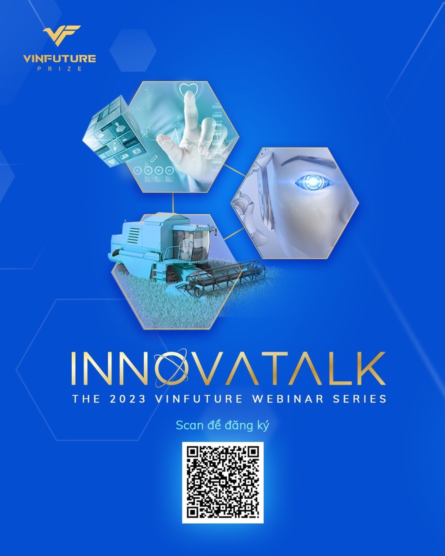 Quỹ VinFuture khởi động chuỗi hội thảo trực tuyến “InnovaTalk 2023"