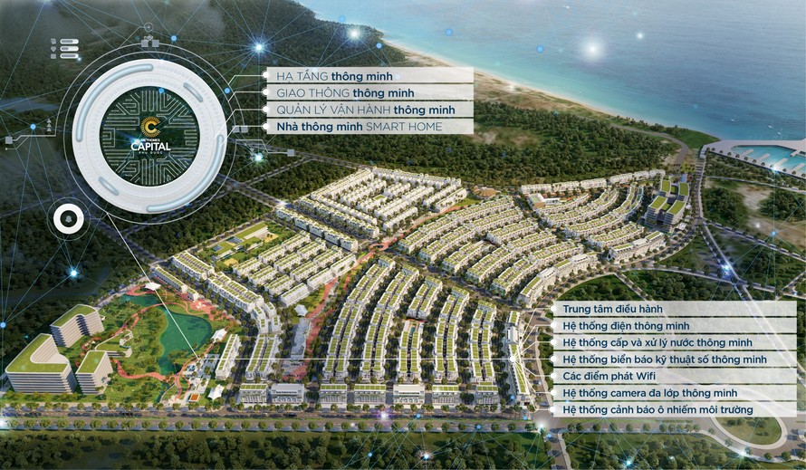 Meyhomes Capital Phú Quốc sẽ là đô thị thông minh đầu tiên tại Phú Quốc có hệ thống quản lý đô thị thông minh