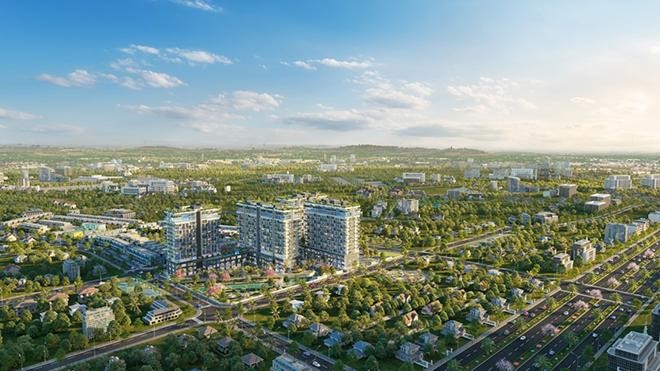 Phối cảnh dự án Fiato Premier của nhà phát triển dự án Thang Long Real Group chuẩn bị được ra mắt tại TP mới Thủ Đức.