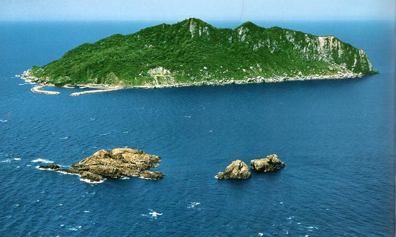 Đảo Okinoshima nằm ở phía Tây Nam Nhật Bản