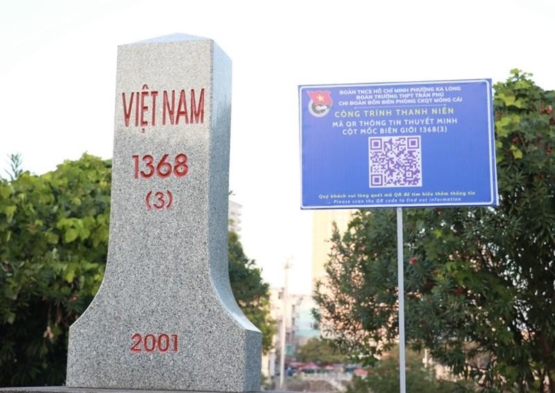 Quảng Ninh: Đặt mã QR để thuyết minh cột mốc chủ quyền biên giới
