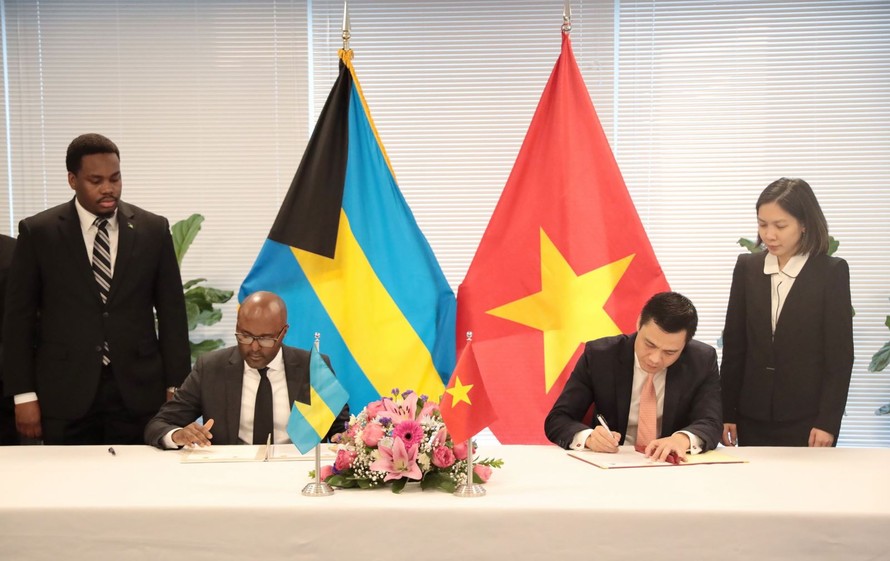 Việt Nam và Bahamas chính thức thiết lập quan hệ ngoại giao