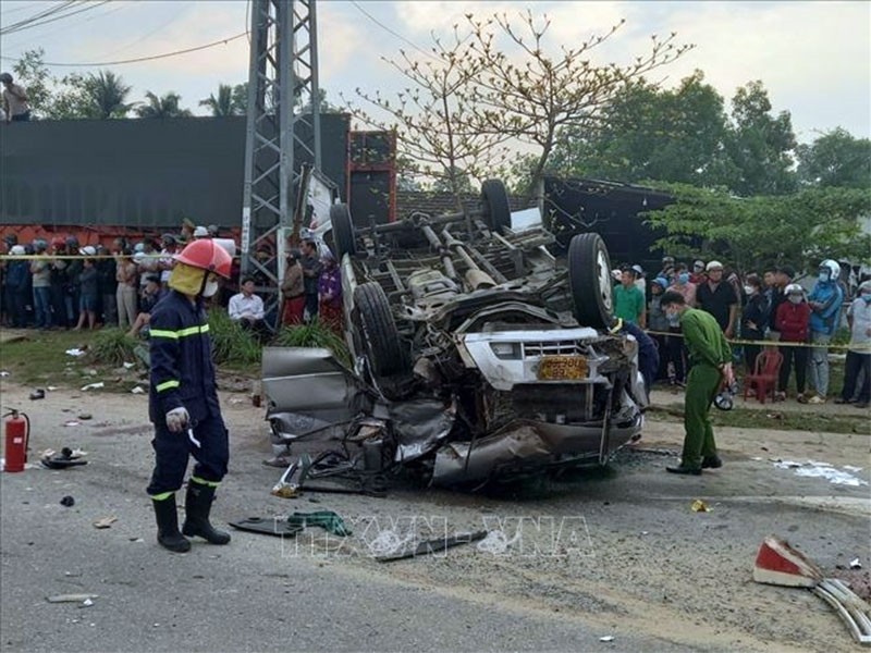 Vụ tai nạn giao thông đặc biệt nghiêm trọng tại Quảng Nam