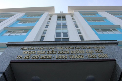 Nhà điều hành được xây ở quận 9 (TP HCM) gần trạm thu phí Long Phước. 