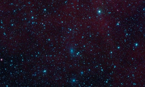 Một cụm siêu đám thiên hà trong ảnh chụp hồng ngoại của NASA. Ảnh: NASA.