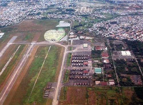 Không ảnh sân bay Biên Hòa trước năm 1975.