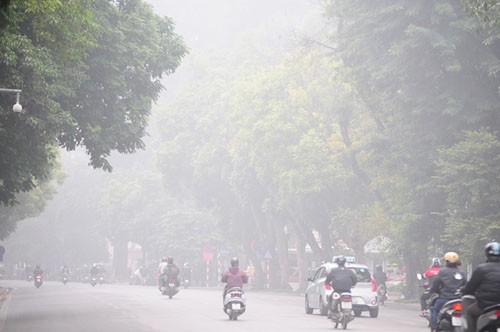 Miền Bắc chìm trong sương mù vào sáng sớm, Tây nguyên và Nam Bộ có mưa rào