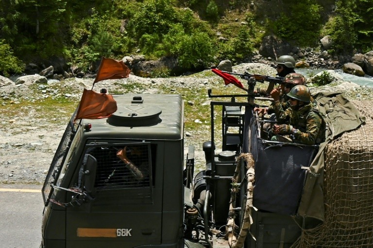Ấn Độ điều động thêm quân tới khu vực Ladakh. Ảnh: AFP