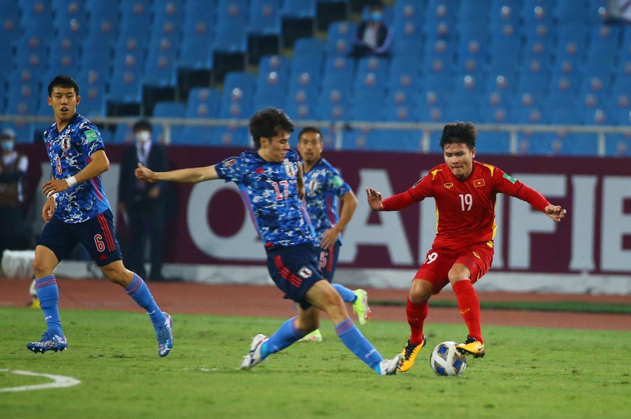 Nhật Bản chào đón cầu thủ Việt Nam tới thi đấu