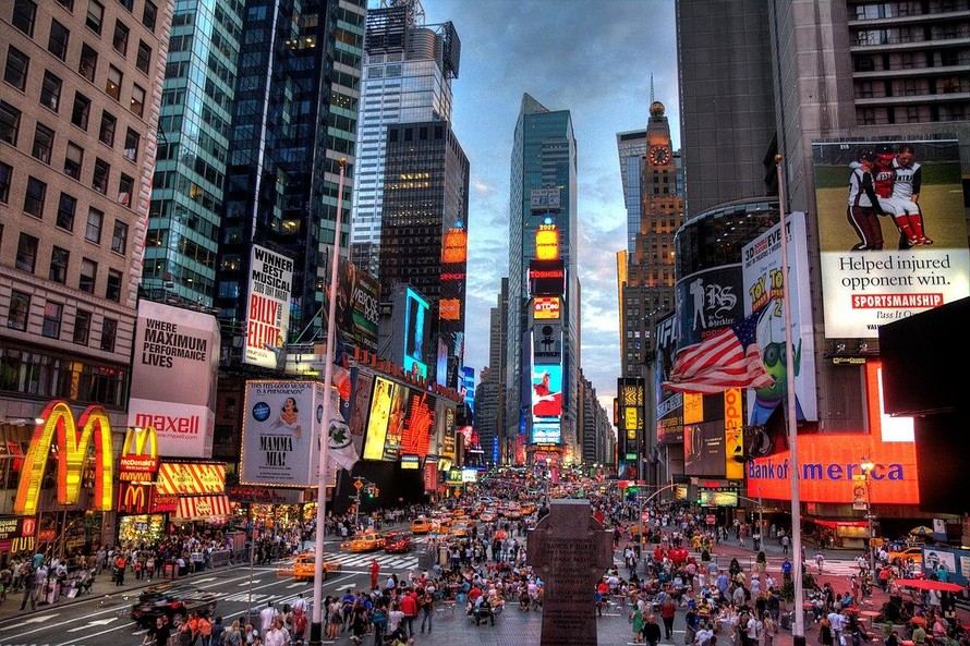 Đây là lần đầu tiên thành phố New York xếp thứ nhất trong khảo sát của EIU về độ đắt đỏ.