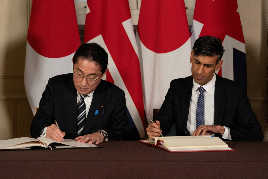 Nhật Bản và Anh ký hiệp ước hợp tác quốc phòng