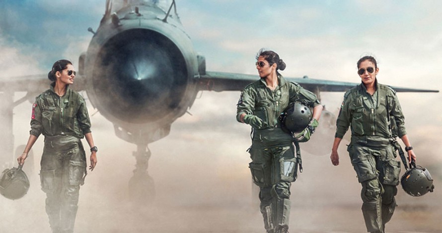Các nữ phi công chiến đấu thuộc Không quân Ấn Độ. 