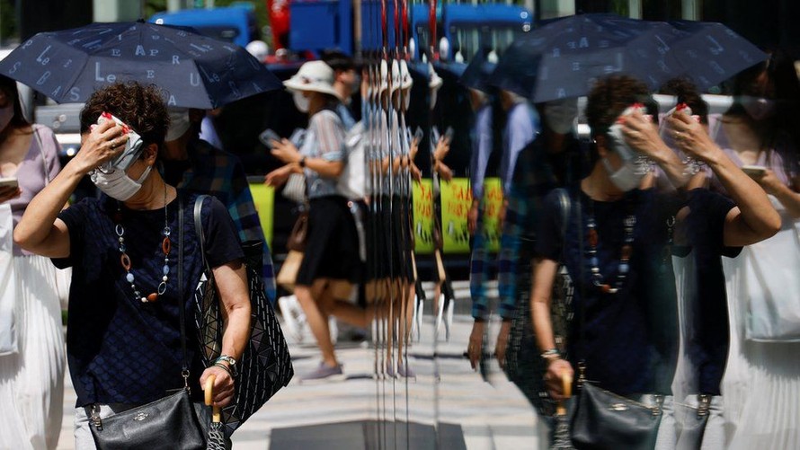 Nền nhiệt của Nhật Bản cao bất thường trong tháng 9