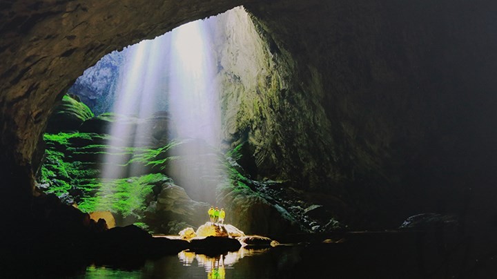 Hang Sơn Đòong (Vườn Quốc gia Phong Nha - Kẻ Bàng) một di sản thiên nhiên của Thế giới. Ảnh: Unesco World Natural Heritage