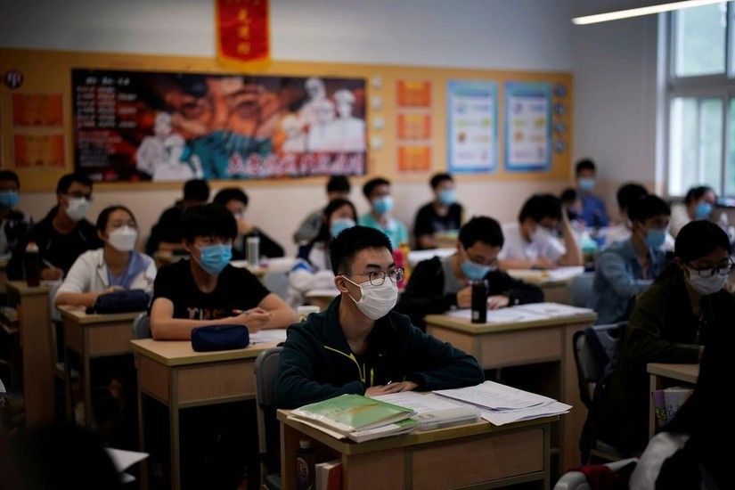 Trung Quốc thông báo mở cửa trở lại các trường học không ghi nhận ca mắc COVID-19