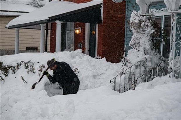 Nhiệt độ lạnh giảm sâu kỷ lục ở Đông Bắc nước Mỹ, 1 trẻ thiệt mạng