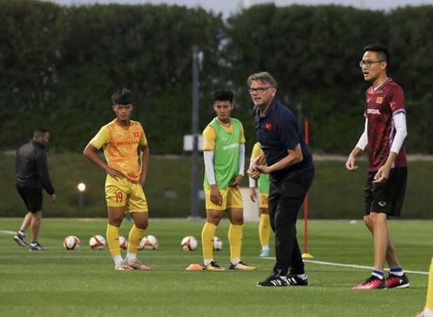 Doha Cup 2023: U23 Việt Nam nỗ lực làm quen với khung giờ thi đấu
