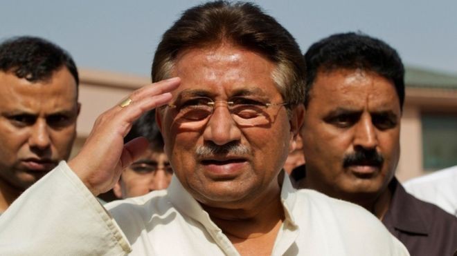 Cựu Tổng thống Pakistan Pervez Musharraf. - Ảnh: Reuters