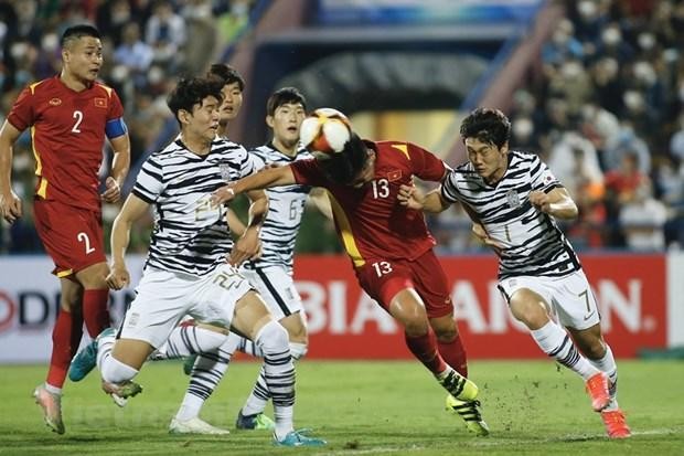 U23 Việt Nam đối đầu U20 Hàn Quốc.