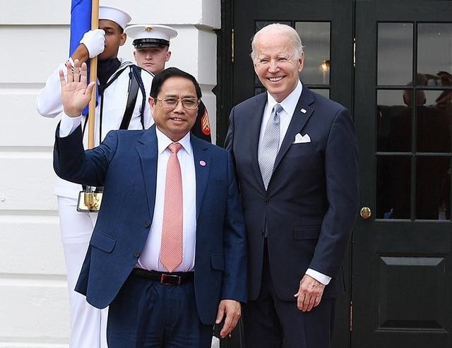 Thủ tướng Phạm Minh Chính và Tổng thống Hoa Kỳ Joe Biden - Ảnh: VGP