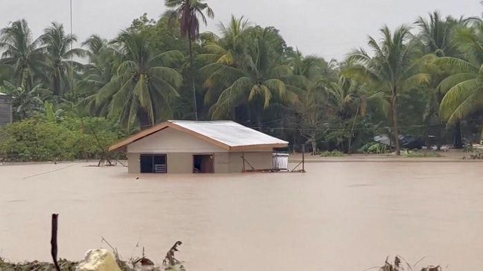 Số nạn nhân thiệt mạng do bão Nalgae ở Philippines tăng lên 98 người
