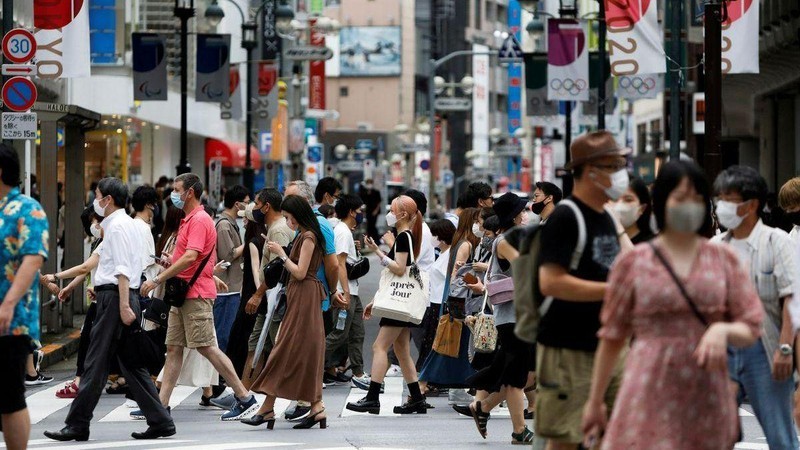 Nhật Bản ghi nhận số ca mắc mới COVID-19 tăng vọt