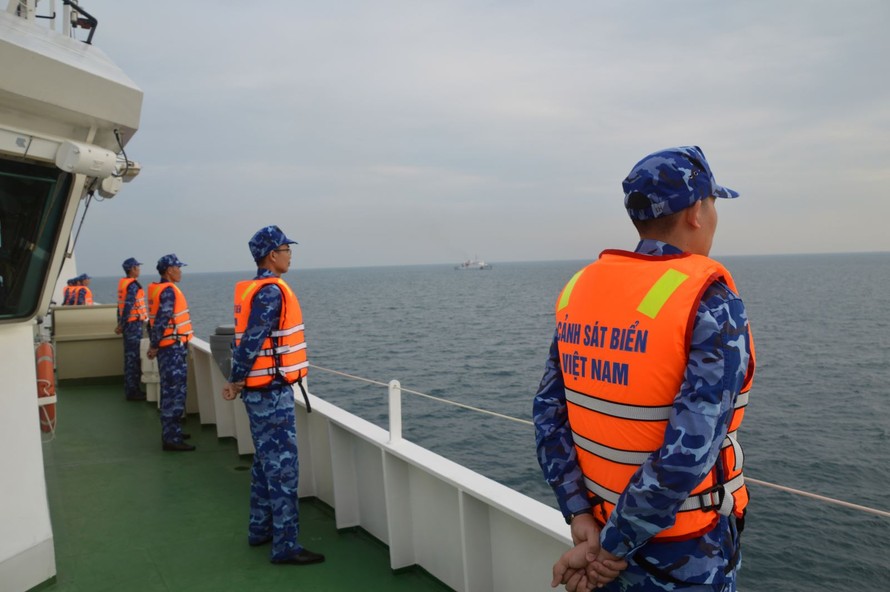 Lực lượng Cảnh sát biển tăng cường tuần tra, kiểm soát trên biển phòng chống khai thác hải sản bất hợp pháp, không báo cáo và không theo quy định (IUU).