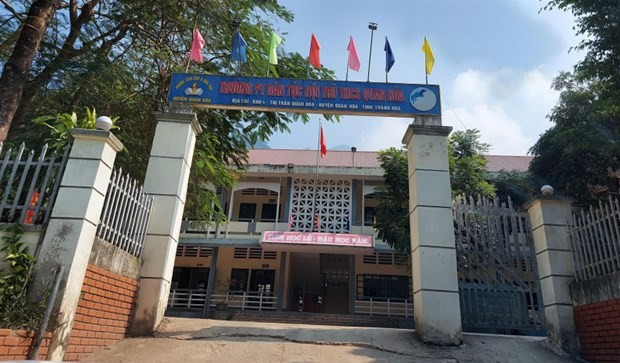 Trường Phổ thông Dân tộc nội trú Trung học cơ sở Quan Hóa.
