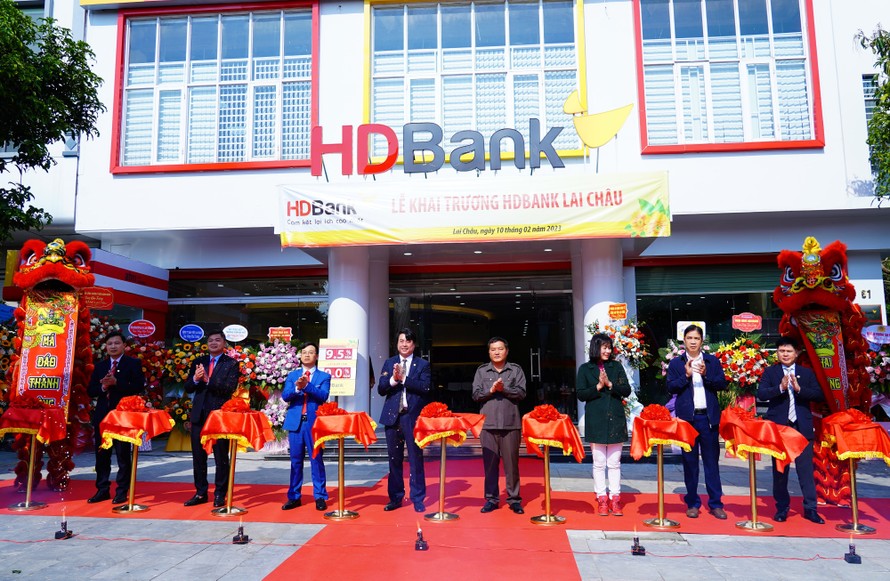 Ngày 10/2, HDBank mở mới chi nhánh tại Lai Châu