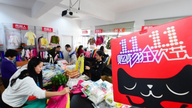 Người Trung Quốc chi tiền kỷ lục cho ngày mua sắm Single Day
