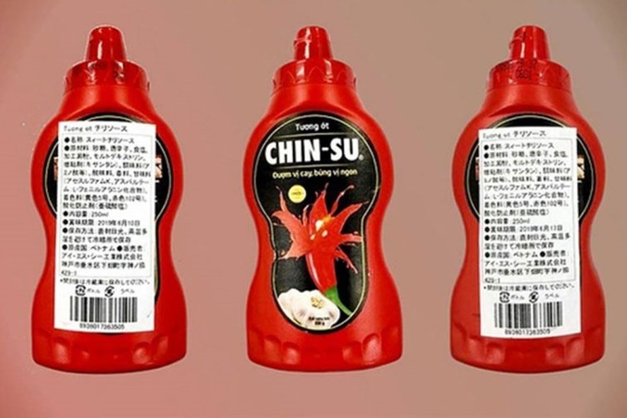 Axit Benzoic trong tương ớt Chinsu của Việt Nam vẫn được sử dụng trong một số thực phẩm ở Nhật Bản