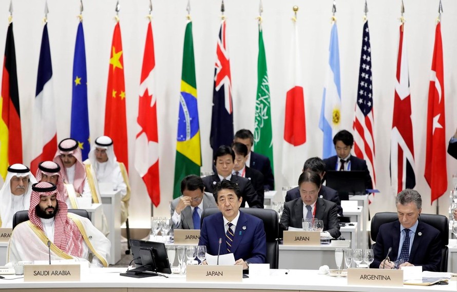 G20 cảnh báo về rủi ro ngày càng tăng đối với kinh tế toàn cầu