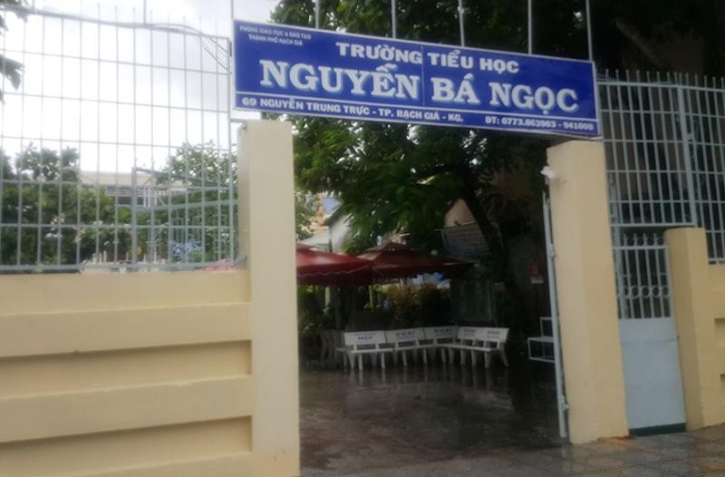 Trường Tiểu học Nguyễn Bá Ngọc. (Ảnh: CTV)