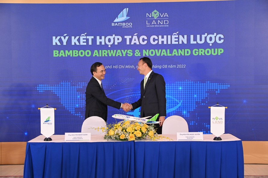 Bamboo Airways và Novaland ký kết hợp tác chiến lược gia tăng giá trị cho khách hàng
