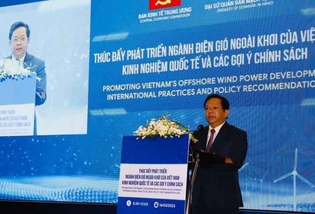 Ông Nguyễn Đức Hiển, Phó Trưởng Ban Kinh tế Trung ương phát biểu khai mạc Hội thảo.