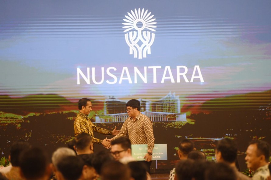 Logo mang tên “Cây đời” của thủ đô mới Nusantara.