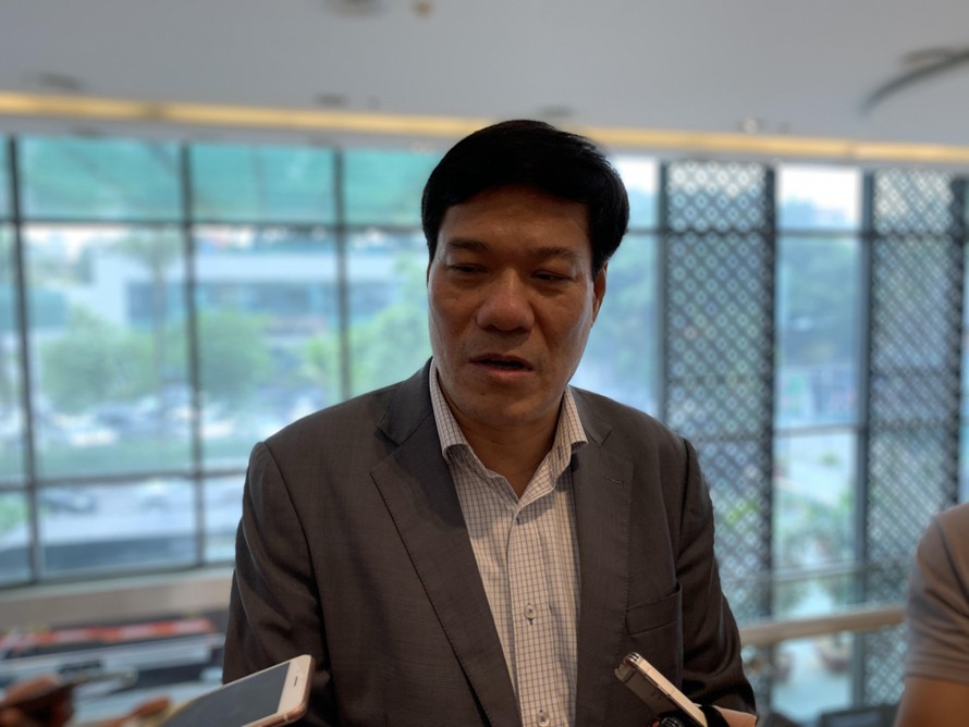 Ông Nguyễn Nhật Cảm, Giám đốc Trung tâm kiểm soát bệnh tật TP Hà Nội. Ảnh: VGP/Hiền Minh