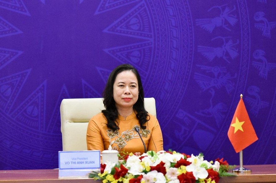 Phó Chủ tịch nước Võ Thị Ánh Xuân dự Diễn đàn Doanh nhân nữ Việt Nam năm 2021