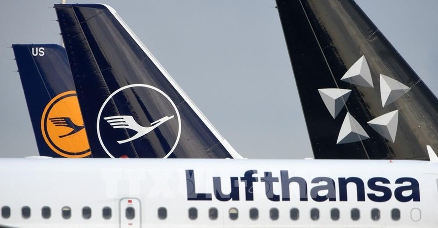 Máy bay của Hãng hàng không Lufthansa, Đức. Ảnh: AFP.