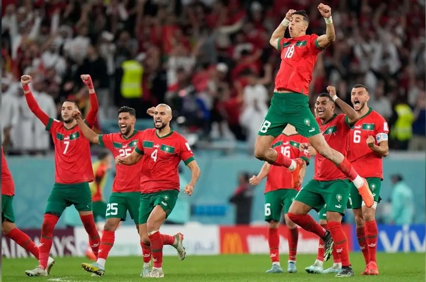 Maroc đi vào lịch sử khi bất ngờ vượt qua Bồ Đào Nha