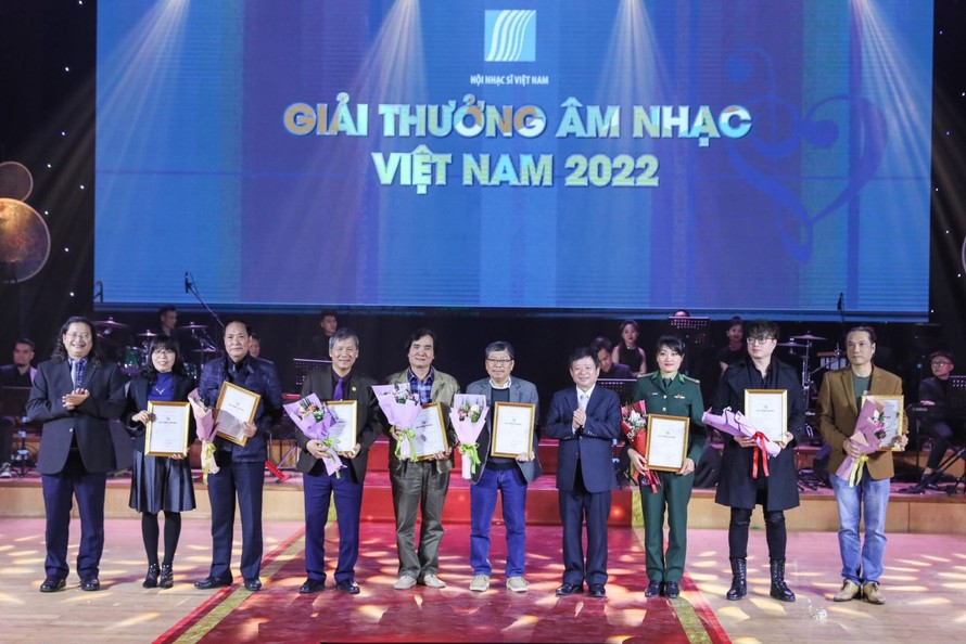 Kỷ niệm 65 năm thành lập Hội nhạc sỹ Việt Nam và trao giải thưởng âm nhạc 2022
