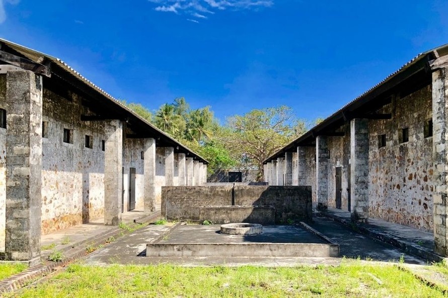 Một góc Di tích lịch sử Nhà tù Côn Đảo.