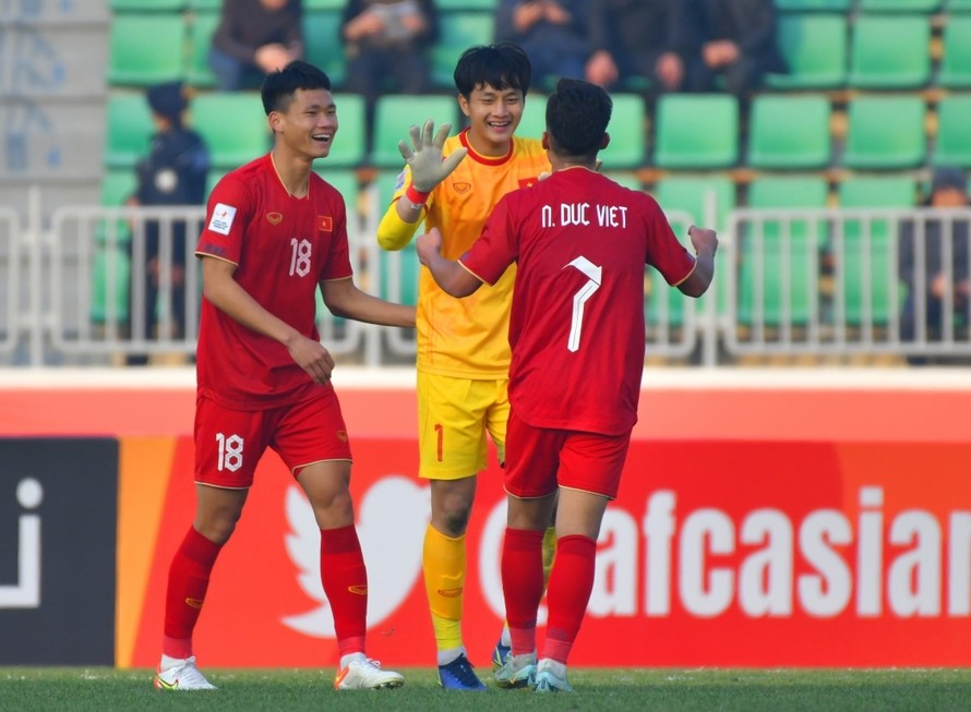 U20 Việt Nam đang có tinh thần tốt. Ảnh minh hoạ: AFC